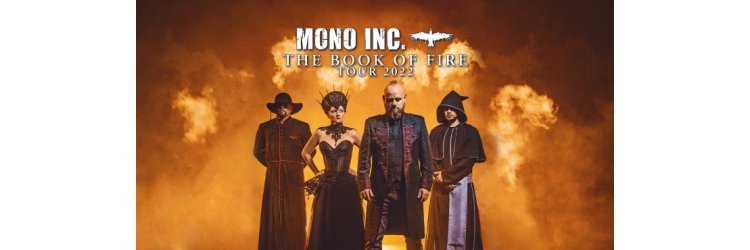 MONO INC. The Book of Fire Tour 2022