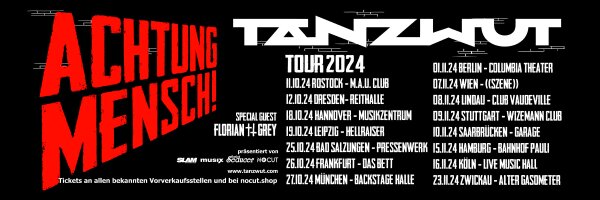 Tanzwut Achtung Mensch! Tour 2024