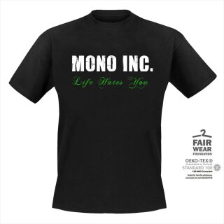 T-Shirt MONO INC. Life Hates You S