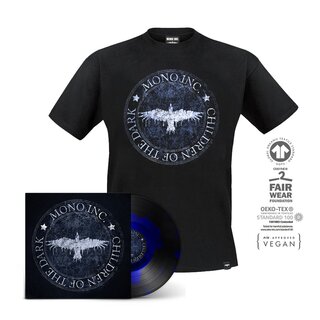 MONO INC. - Children Of The Dark (2021) [7 Inch Vinyl] T-Shirt Bundle