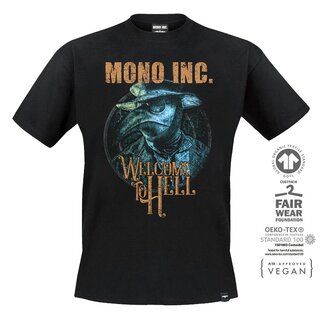 T-Shirt MONO INC. Welcome To Hell 5XL