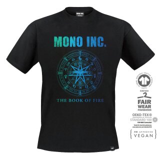 T-Shirt MONO INC. The Book of Fire Tour 2022