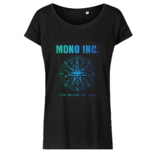 Ladies T-Shirt MONO INC. The Book of Fire Tour 2022 XXL