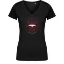 Ladies V-Neck T-Shirt MONO INC. Raven Community