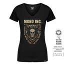Ladies V-Neck T-Shirt MONO INC. Heartbeat of the Dead XXL