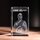 MONO INC. RAVENBLACK 3D Glaskristall mit Portrait von Carl Fornia