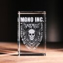 MONO INC. 3D Glaskristall mit Heartbeat Of The Dead