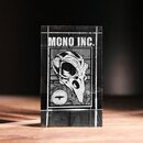 MONO INC. 3D Glaskristall mit MONO INC. 20 Years Of Darkness