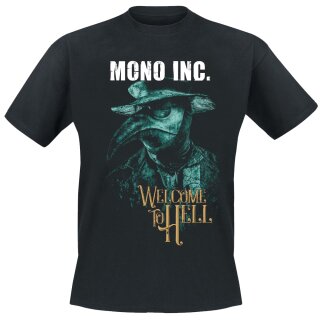 T-Shirt MONO INC. Welcome To Hell 3XL