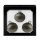MONO INC. Christmas baubles (set of 3) (grey)