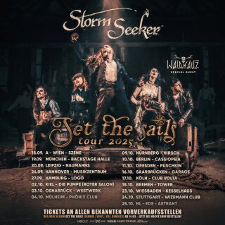 Storm Seeker Set the Sails Tour 20.09.2025 Leipzig - Naumanns