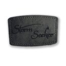 Storm Seeker - Kunstleder-Patch „Logo“ (Grau...