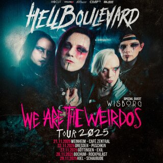Hell Boulevard - We are the Weirdos Tour 29.11.2025 Kiel - Schaubude