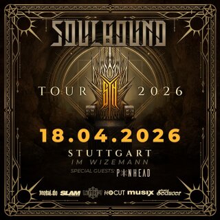 Soulbound sYn Tour 2026 - 18.04.2026 Stuttgart - Im Wizemann