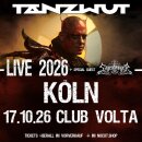 Tanzwut Live Tour 2026 17.10.2026 Köln - Club Volta