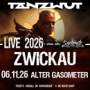 Tanzwut Live Tour 2026 06.11.2026 Zwickau - Alter Gasometer