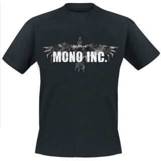 T-Shirt MONO INC. Raven Vintage XS
