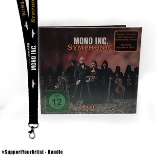 Exklusiv -  MONO INC. - Symphonic Live 2CD/DVD + Tour Lanyard