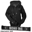 #SupportYourArtist Bundle - Premium-hooded zip MONO INC. 2020 + Scarf MONO INC.