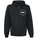 Hooded zip MONO INC. "Raven Vintage"