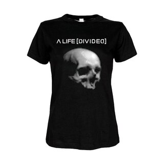 Girly-Shirt A Life Divided Skull M