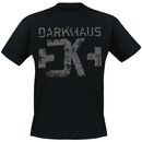 T-shirt dark house Typo XL