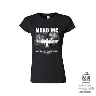 Girl-Shirt MONO INC. The Raven Flies Again Live 2020