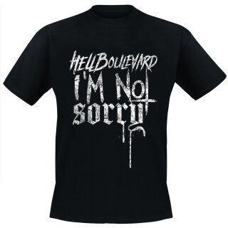 T-Shirt Hell Boulevard - Not Sorry L